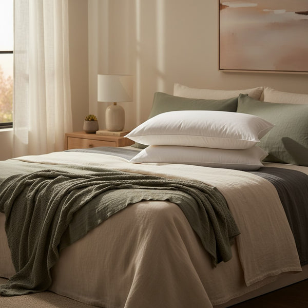 BCL Collection T-180 Cotton Blend Shell Pillows - Rifz Textiles Inc