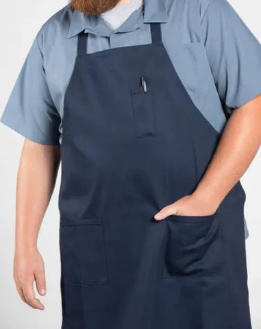 Cotton Blend Classic Twill Bib Aprons 2 PK - Rifz Textiles Inc