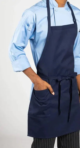 Cotton Blend Classic Twill Bib Aprons 2 PK - Rifz Textiles Inc