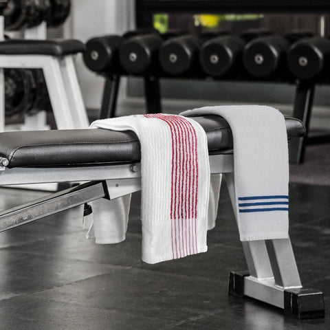 GSG Collection Light Weight Gym Towels 12 PK - Rifz Textiles Inc