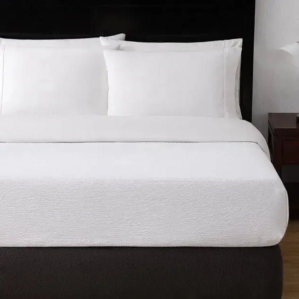 BCS Collection Seersucker Top Sheets 2 PK - Rifz Textiles Inc