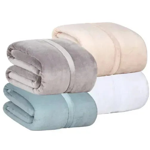 BSB Collection Plush Fleece Blankets 2 PK - Rifz Textiles Inc