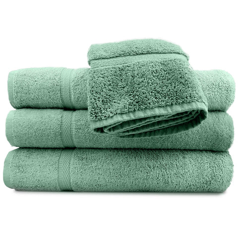 GOI Collection Towels Kashmir Green | Rifz Textiles Inc.