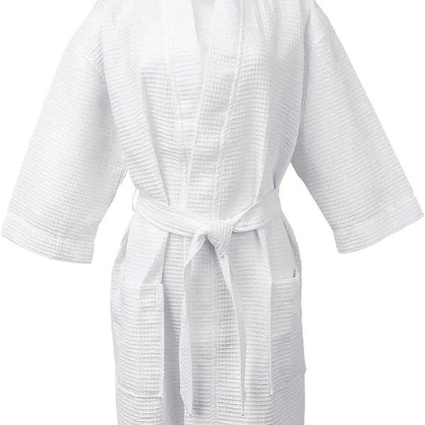 GHC Collection Honeycomb/Waffle Kimono Robes - Rifz Textiles Inc