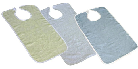 Adult Terry Bibs 12 PK - Rifz Textiles Inc