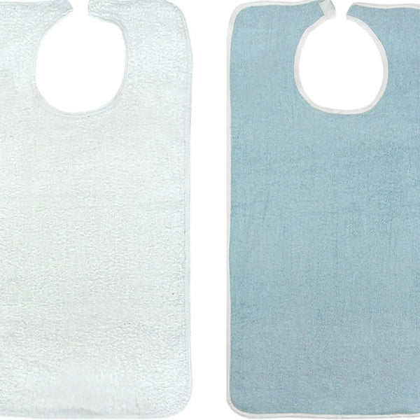 Adult Terry Bibs 12 PK - Rifz Textiles Inc