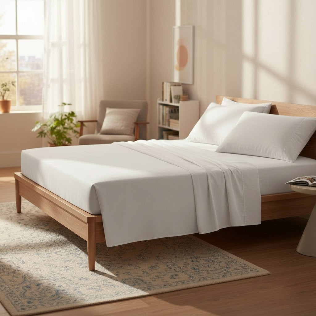 BS Collection brushed microfiber twill weave sheets - Rifz Textiles Inc
