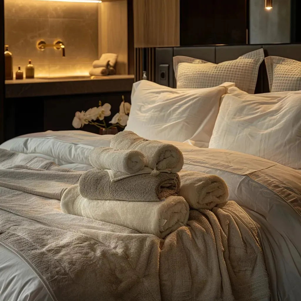 Enhance Home Décor with Soft Towels and Elegant Bedsheets