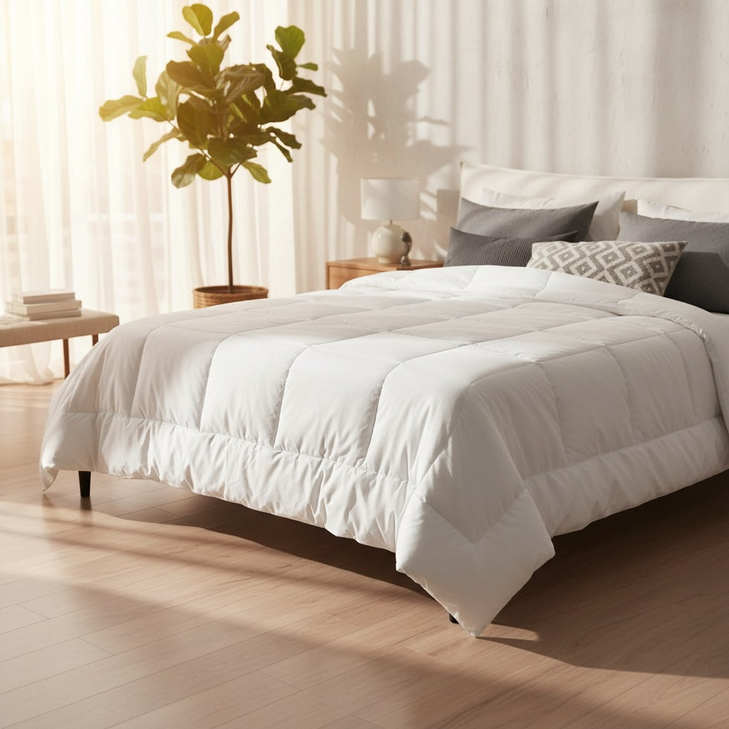 GLC Collection Light Weight Duvet Inserts Baffle Box Design - Rifz Textiles Inc