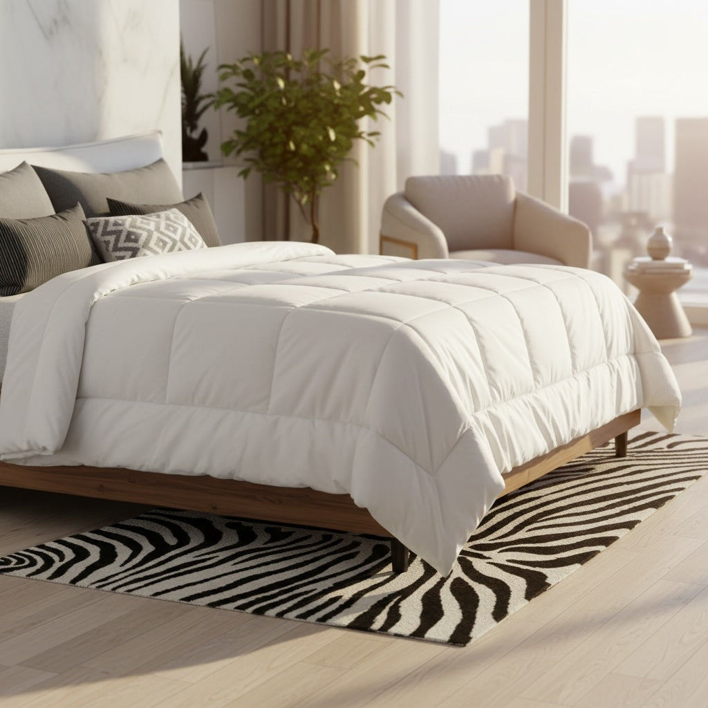 GLC Collection Light Weight Duvet Inserts Baffle Box Design - Rifz Textiles Inc
