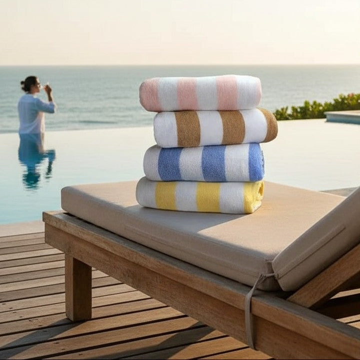 GOR Collection Cotton Blend Pool Towels - Rifz Textiles Inc