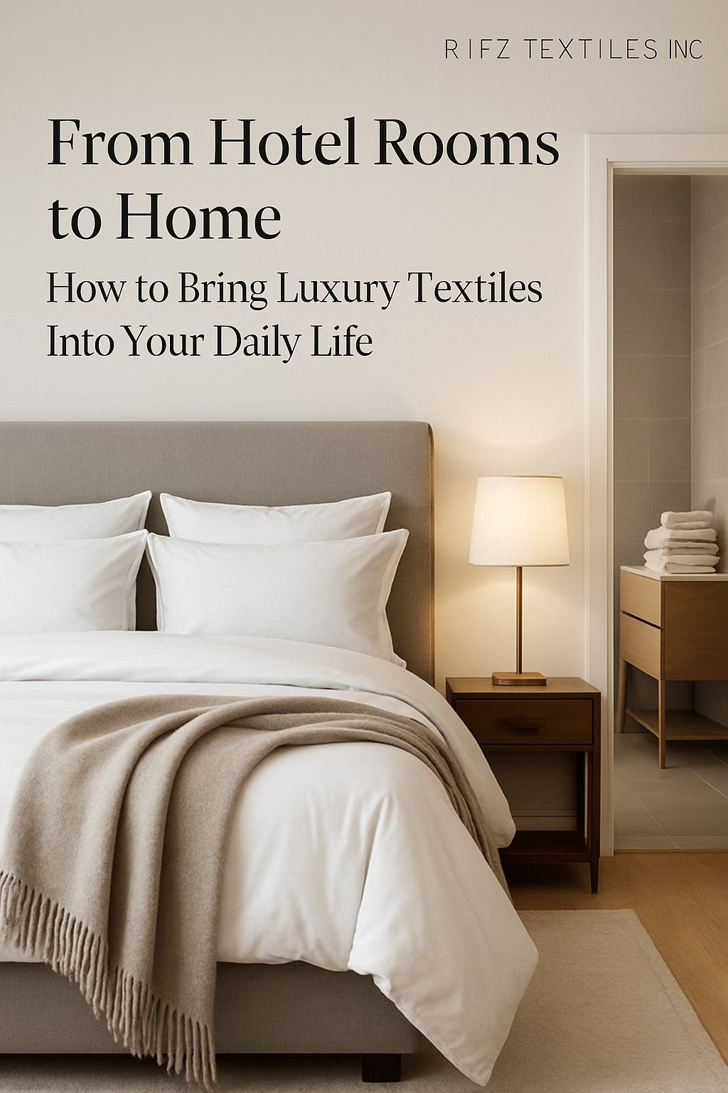 How to Bring Luxury Textiles Into Your Daily Life By Rifz Textiles