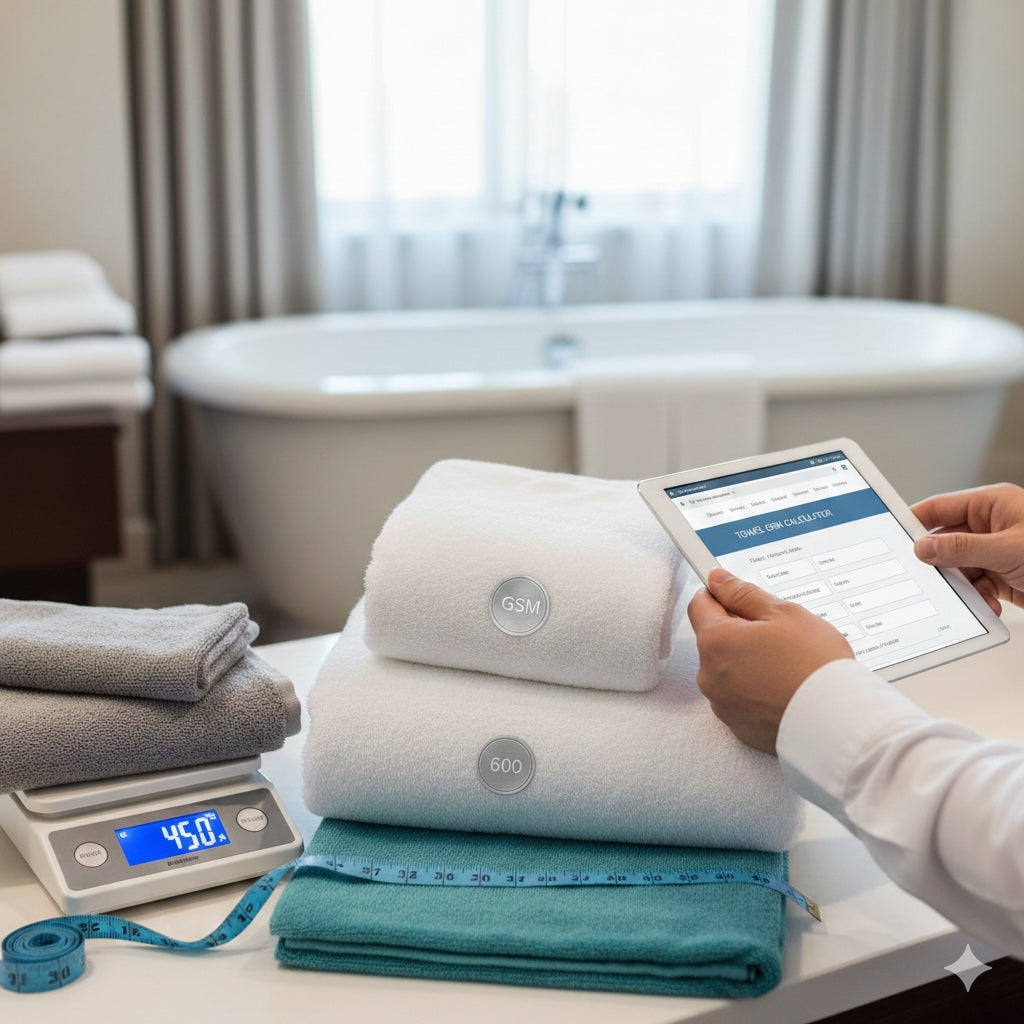 How to Calculate Towel GSM: Complete Guide for Hotels By Rifz Textiles