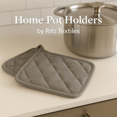 Home Pot Holders by Rifz Textiles