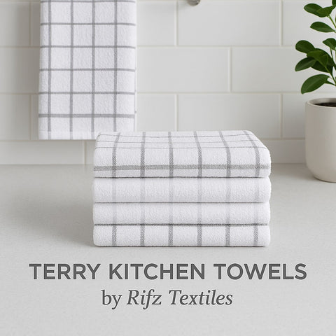 Home Terry Kitchen Towels by Rifz Textiles