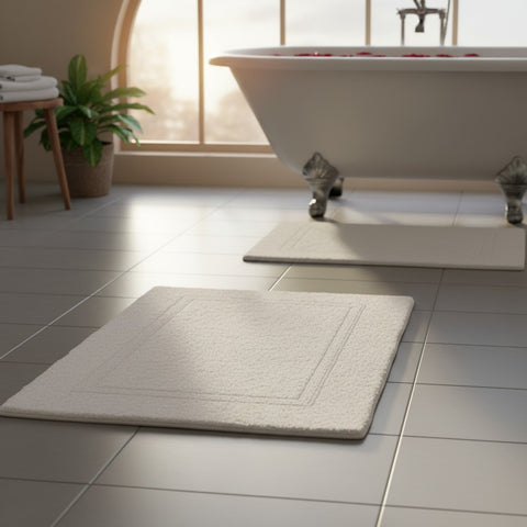 100% Cotton Tufted Bath Rugs - Rifz Textiles Inc