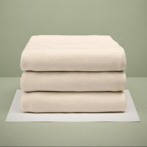 100% Cotton and Cotton Blend Bath Blankets Natural - Rifz Textiles Inc