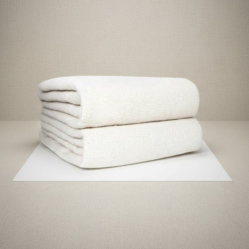 100% Cotton and Cotton Blend Bath Blankets Natural - Rifz Textiles Inc