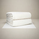 100% Cotton and Cotton Blend Bath Blankets White - Rifz Textiles Inc
