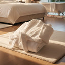 100% Ringspun Cotton White Sheared/Velour Bathrobes - Rifz Textiles Inc