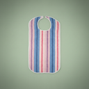 Adult Terry Bibs Multi Stripes - Rifz Textiles Inc