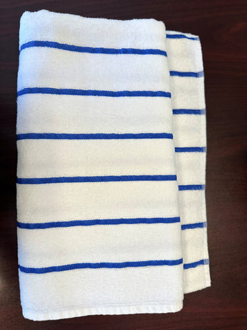 GPH Collection Towel Blue Stripe | Rifz Textiles