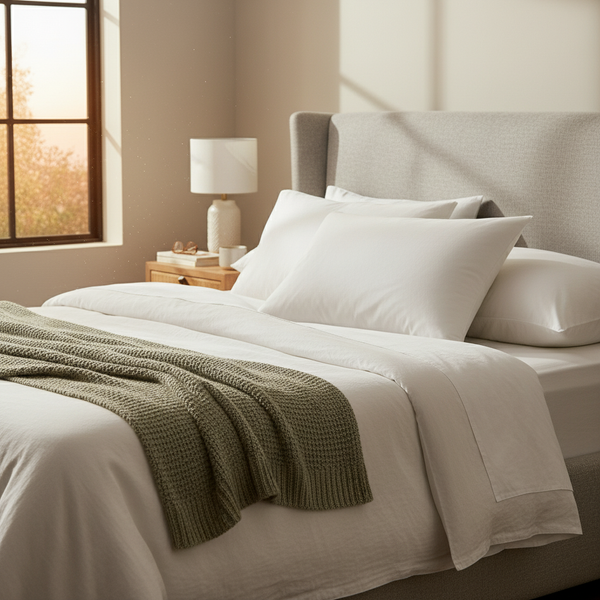 BCL Collection T-180 Cotton Blend Shell  Pillows - Rifz Textiles Inc