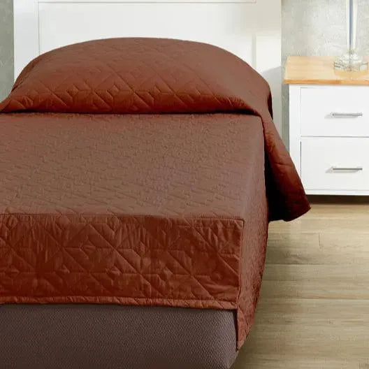 Quilted Healthcare Fitted Coverlets & Bedspreads 2 PK - Rifz Textiles Inc