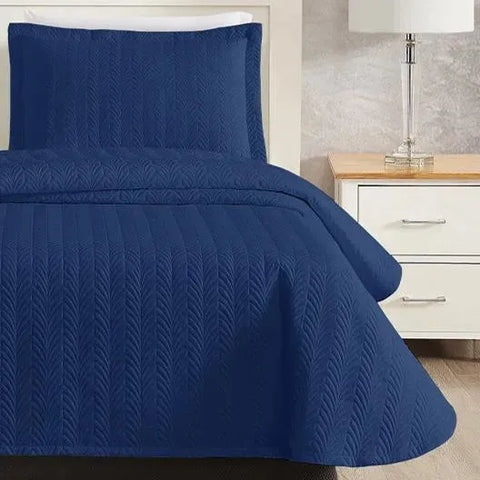 Quilted Healthcare Fitted Coverlets & Bedspreads 2 PK - Rifz Textiles Inc