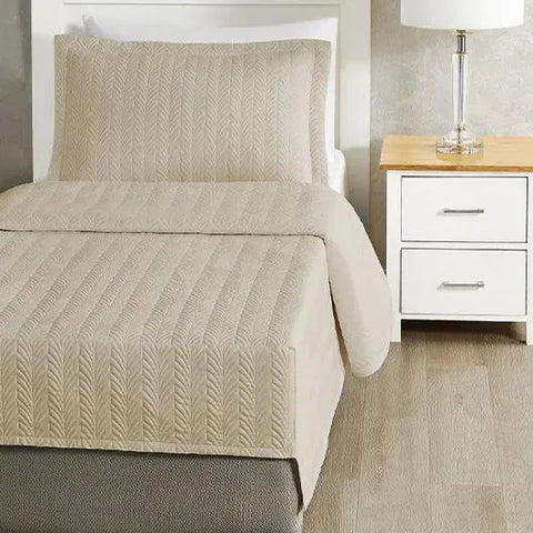 Quilted Healthcare Fitted Coverlets & Bedspreads 2 PK - Rifz Textiles Inc