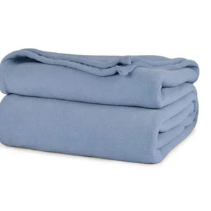 BHM Collection Light Weight Fleece Blankets Periwinkle - Rifz Textiles Inc