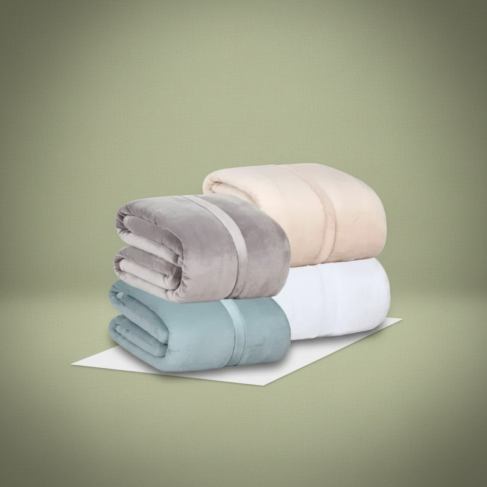 BSB Collection Plush Fleece Blankets - Rifz Textiles Inc