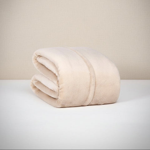 BSB Collection Plush Fleece Blankets Linen - Rifz Textiles Inc