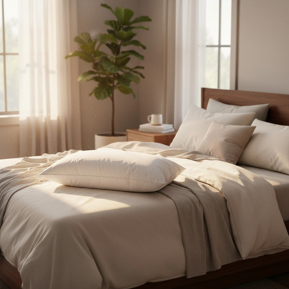 BSC Collection Microfiber Shell Economical Hospitality Pillows - Rifz Textiles Inc