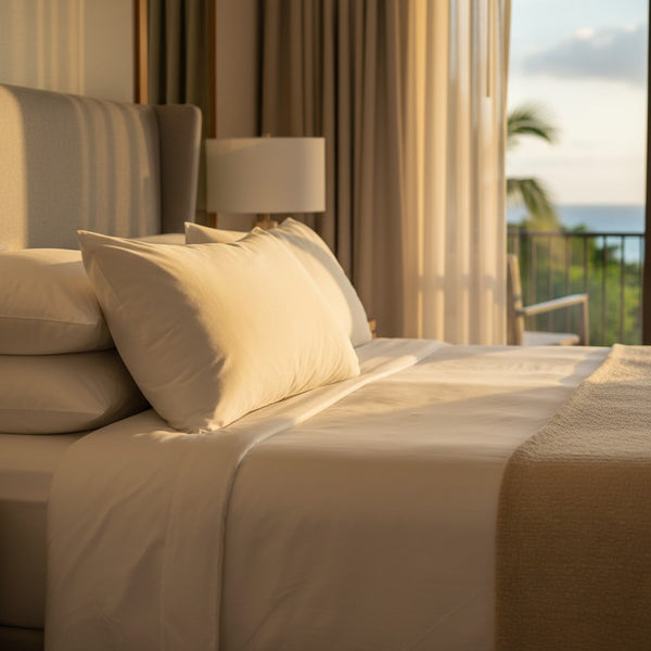 BSC Collection Microfiber Shell Economical Hospitality Pillows - Rifz Textiles Inc