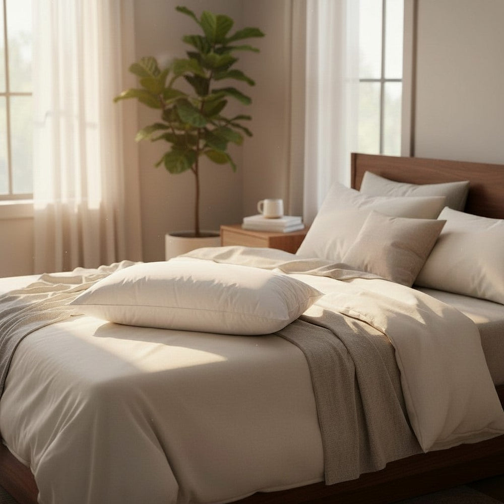 BSC Collection Microfiber Shell Economical Hospitality Pillows - Rifz Textiles Inc