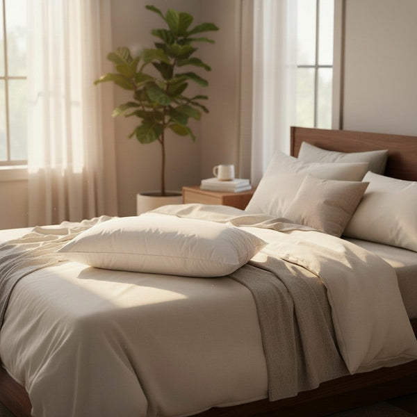 BSC Collection Microfiber Shell Economical Hospitality Pillows - Rifz Textiles Inc