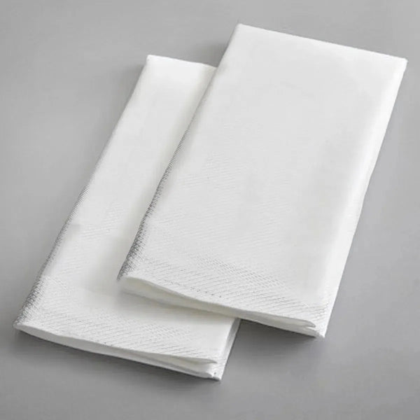 MJS 100% Spun Polyester 2 PLY Table Linens Birds Eye Pattern Napkins - Rifz Textiles Inc