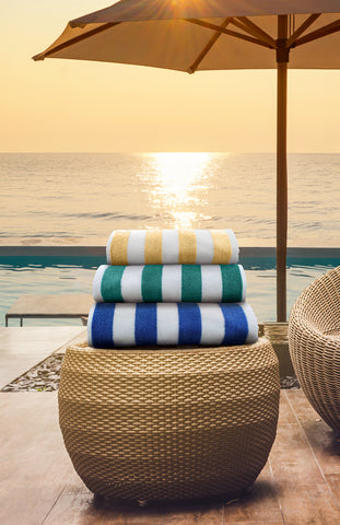 GOC Collection Cabana Pool Towels | Rifz Textiles Inc.