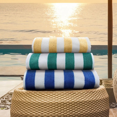 GOC Collection Cabana Pool Towels 6 PK - Rifz Textiles Inc