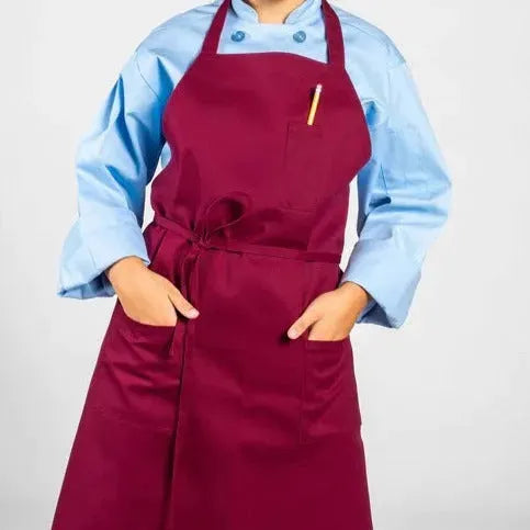 Cotton Blend Classic Twill Bib Aprons 2 PK - Rifz Textiles Inc