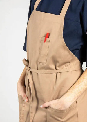 Cotton Blend Classic Twill Bib Aprons 2 PK - Rifz Textiles Inc