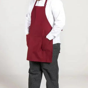 Cotton Blend Classic Twill Bib Aprons 2 PK - Rifz Textiles Inc