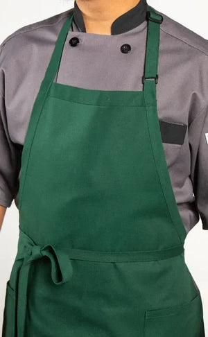 Cotton Blend Classic Twill Bib Aprons 2 PK - Rifz Textiles Inc