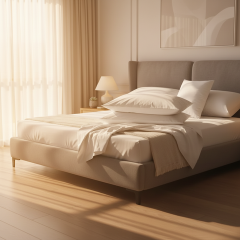 GMP Collection Micro Polyester Sheets 120 GSM Antistatic Pillowcase - Rifz Textiles Inc