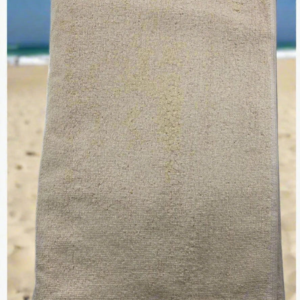 Taupe Color Bleach Safe Beach Towel 35"X70" 6 PK | Rifz Textiles