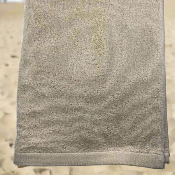 Taupe Color Bleach Safe Luxury Beach Towel 35"X70" 6 PK - Rifz Textiles Inc