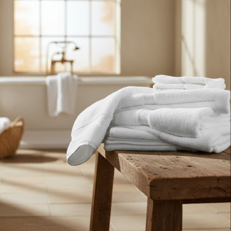 GOGD Collection Blended Towels with Dobby Border - Rifz Textiles Inc