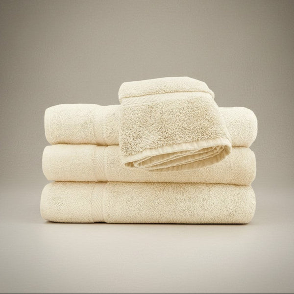GOI Collection Towels Bone - Rifz Textiles Inc