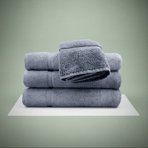 GOI Collection Towels Colonial Blue - Rifz Textiles Inc